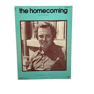 The Homecoming Vintage Piano Sheet Music by Hagood Hardy 1975